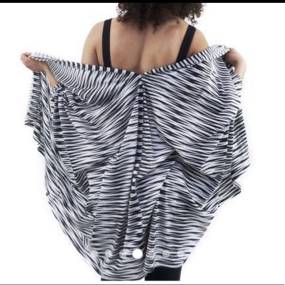 Satva Movement Arrow Print Divine Kimono Wrap - Picture 3 of 12